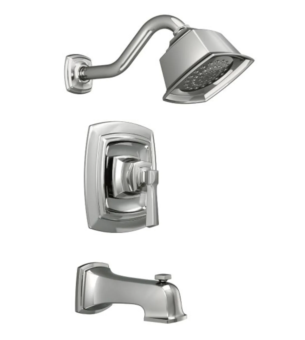 Moen T2163EP Boardwalk PosiTemp TubShower Trim 1Function EcoPerformance Polished