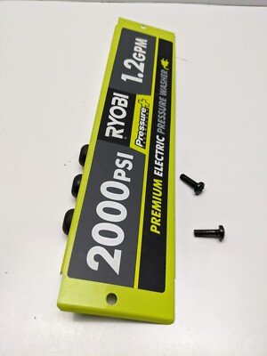 #ad Ryobi OEM Performance Panel Assembly RY141900 Corded 2000psi Pressure Washer $14.00