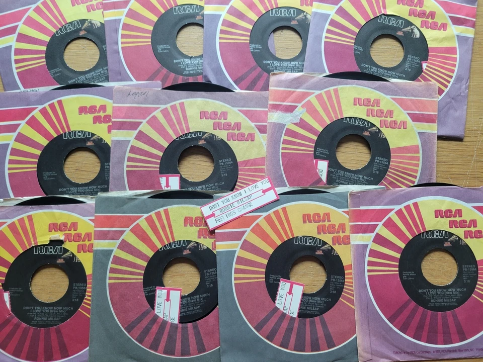 RONNIE MILSAP Job Lot 68 COUNTRY POP 7" 45rpm Still Losing You Inside Show Her - Image 2 of 4