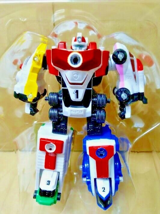 スポーツトイ・アクショントイ cereal kendama Power rangers Power Rangers SPD 8 inches Deluxe Delta Squad combine