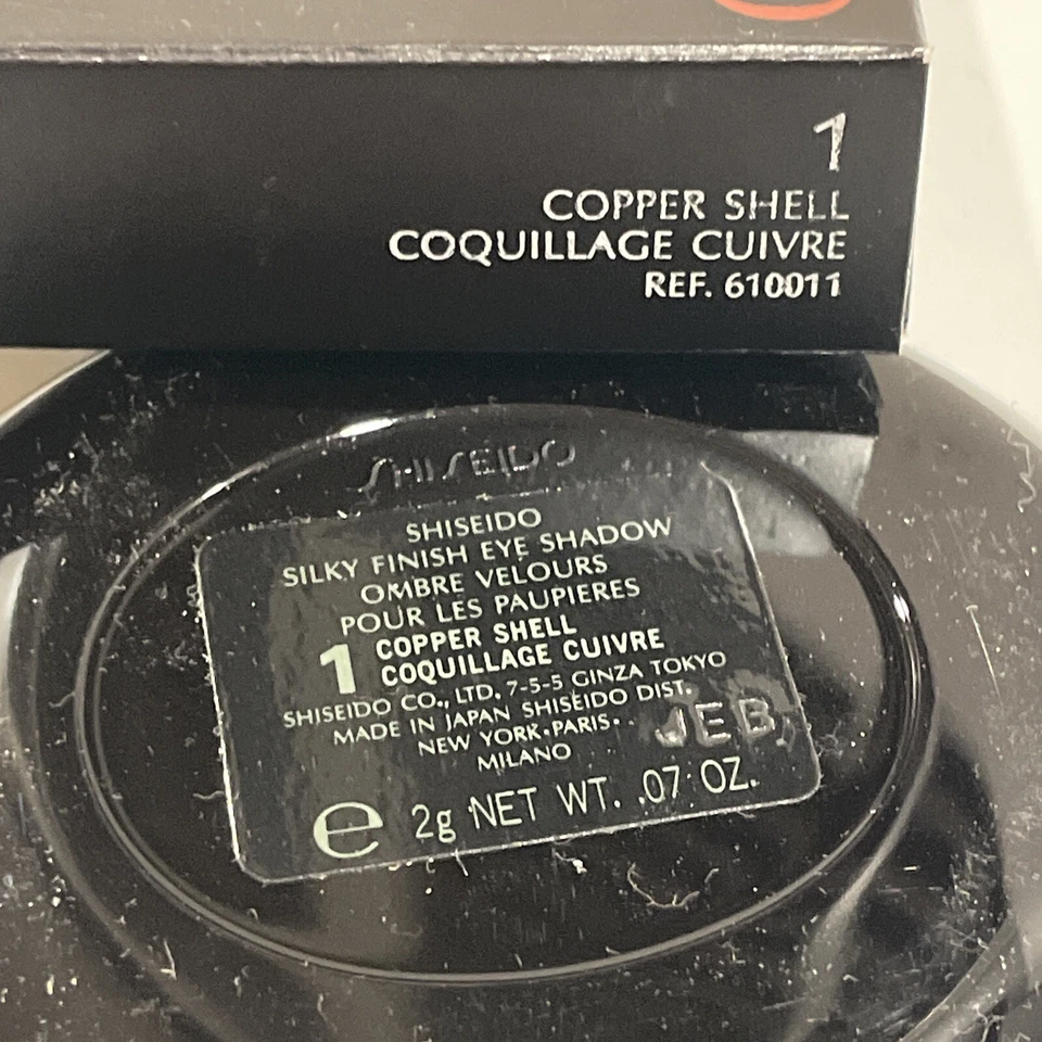 Sombra de ojos vintage Shiseido acabado sedoso terciopelo ombre nueva de colección difícil de encontrar rara Foto 3 de 4