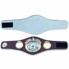 WBO Boxing Championship Belt Metal Plates Mini Premium Quality Leather