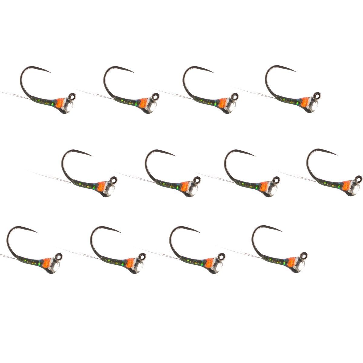 Umpqua Lite Brite Perdigon - 12 упаковок, черный, 18