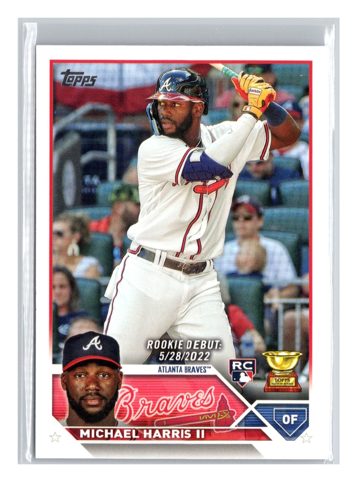 Michael Harris II (RC) 2023 Topps Update Series Rookie Debut #US225