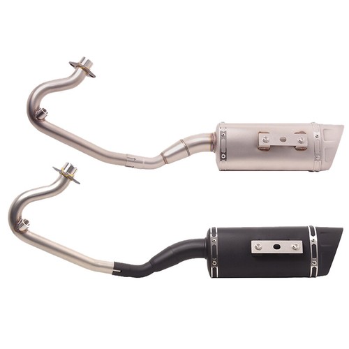 Silenciador de cola de tubería frontal para sistema de escape sin cordones para ITALJET DRAGSTER125 200 2022 - Imagen 6 de 12