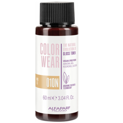 ALFAPARF MILANO Color Wear Gloss Toner 010N 60 ml