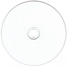 10-Pak CMC PRO (TY Technology) WATERSHIELD & GLOSSY White Inkjet Hub 16X DVD-R's