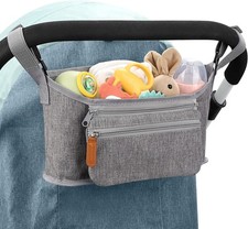 Accmor Universal Stroller Organizer with Detachable Phone Bag, Stroller Bag