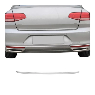 Garniture de Hayon Coffre pour VW Passat B8 2015-2021 Berline acier inox - Photo 1/4