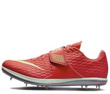Nike High Jump Elite Bright Crimson Track Spikes FZ9636-600 Men's Size 8