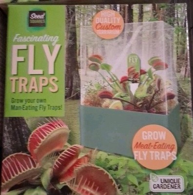Grow Your Own Venus Fly Trap Plants Terrarium Kit Unique Everything Is Included