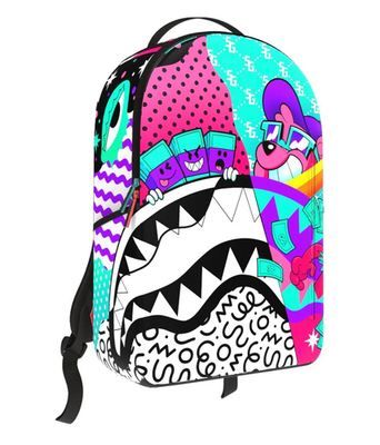 NEW* SPRAYGROUND STREET ART INSPIRED CONCEPTS Backpack MULTI