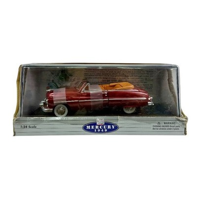  Classic Metal Works 1949 Mercury Convertible RED 1:24 B1 