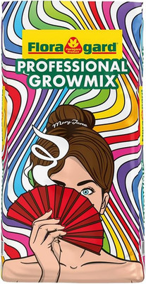Floragard Growmix 40 L   Premium Grow-Erde Mit Perlite & Trichoderma, Lockerer S