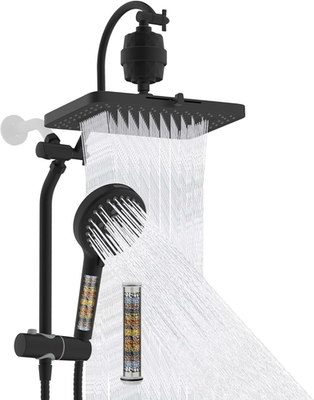 #ad #ad 5 Spray Filtered Rainfall Shower Head Combo High Pressure 13#x27;#x27; Showerhead with $233.99