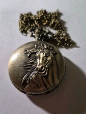 Pocket Watch With Horse