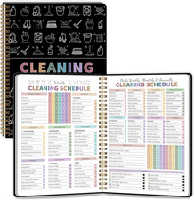 ADHD Cleaning Planner for Adults Women, Cleaning Schedule and Checklist Notebook
