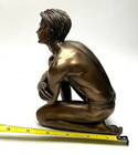 Taranis 2002 Bronze Finish Male Nude Figure Sculpture Contemporary Art Statue — photo 5
