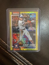 2026 Topps Series 1 KENEDY CORONA Yellow Foil /399 SP Rookie Card RC Astros #145