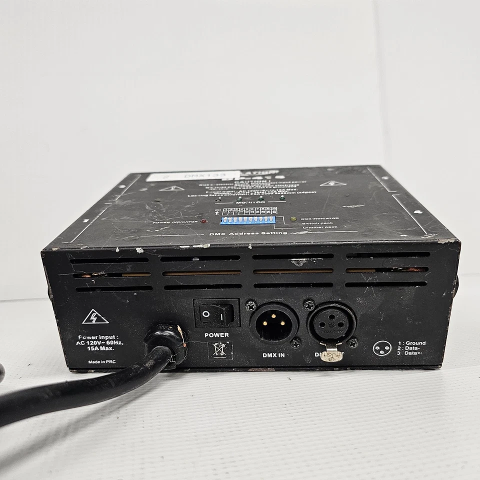 Elation DP-415 Professional 4-Channel DMX Dimmer Pack Lighting Control (as-is) - Image 3 of 4