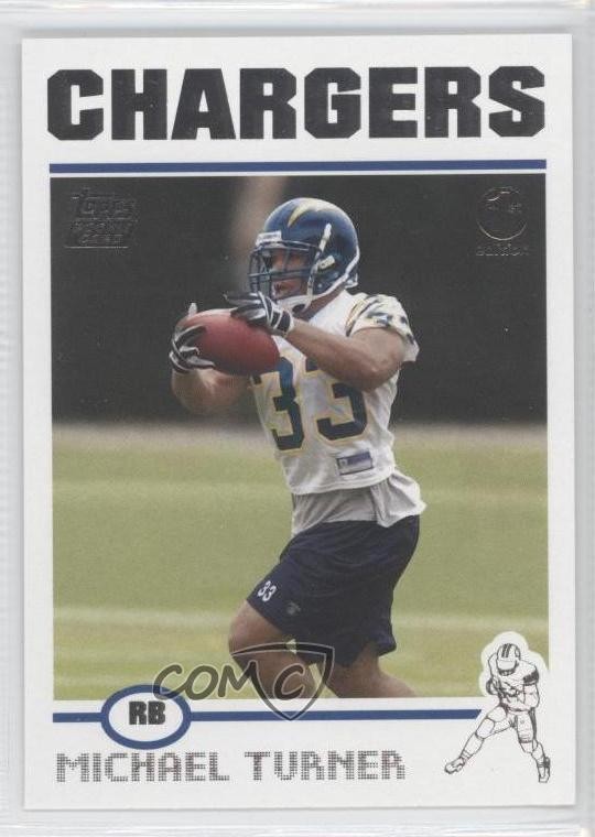 2004 Topps 1st Edition Michael Turner #348 Rookie RC et0