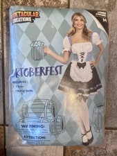 Spooktacular Creations Dirndls Dress Womens Oktoberfest Costume German Sz Medium