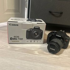 Canon Eos Rebel T100 DSLR Camera with 18-55mm lens