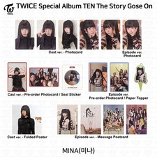 TWICE TEN : The Story Goes On Cast / Episode ver. Official Photocard MINA