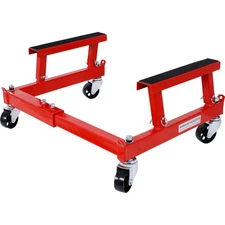 ATV Engine Dolly Red 1500lb Capacity Motorcycle Lift Stand