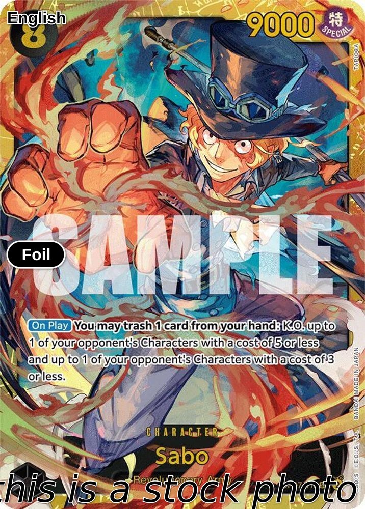 Sabo [OP07 - OP07-118] Secret Rare NM