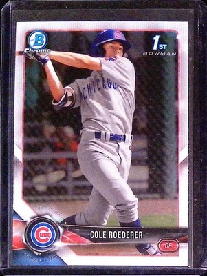 2018 Bowman Draft #BDC-125 Cole Roederer Chrome