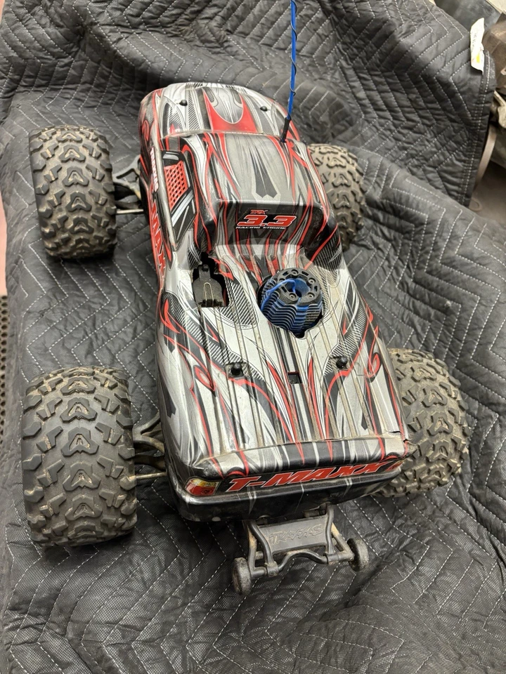 Traxxas Tmaxx 3.3 Nitro Truck, No Remote - Image 3 of 4