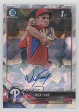 2018 Bowman Chrome Prospect Atomic Refractor /100 Nick Fanti #CPA-NF Auto 8az