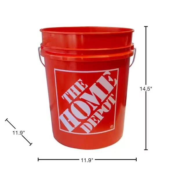 5 Gal. Cubo Homer (paquete de 3) Foto 3 de 3