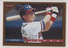 1996 Score Dugout Collection Series 2 Chipper Jones #47 HOF 5p5