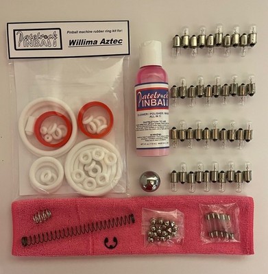 1976 Williams Aztec Pinball Machine Maintenance Tune Up Kit