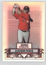 2008 Bowman Sterling Prospects Refractor 84/199 Gerardo Parra #BSP-GP 9n2