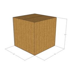 150 11x11x11 Kraft Brown Corrugated Shipping Boxes 32 ECT New