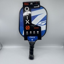 Onix Z5 Graphite Blue Pickleball Paddle Nomex Honeycomb Core, Graphite Face