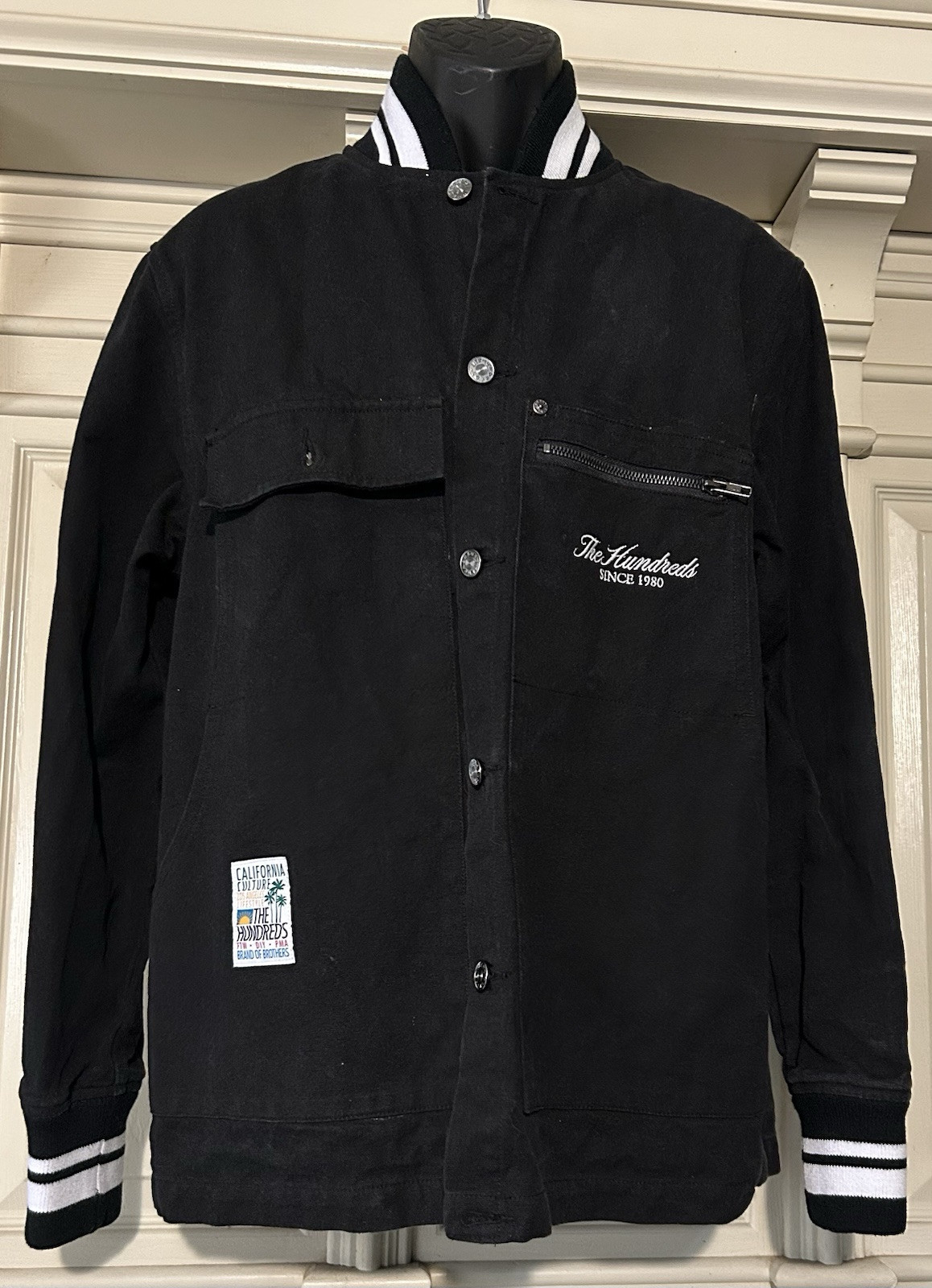The Hundreds Men’s Black Jacket Size L