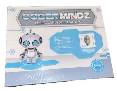 Codermindz Coding Game For AI Learners Ages 6+ 2-4 Players NEW Sealed B3