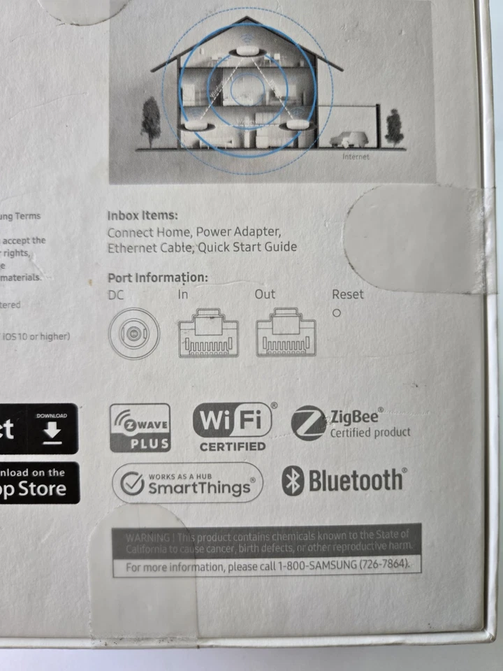 Samsung ET-WV520 866 Mbps Wireless-Wi-Fi Router RF7J81V5DAPYVS - Image 3 of 4