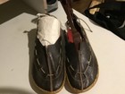 Outer Shoes Women's EU 37 Black Leather Laced slip on Flats -new — photo 1