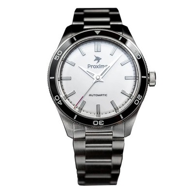 Proxima PX1697 39mm Men's Watch Enamel Dial Sapphire PT5000