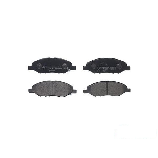 Bremsbelagsatz Scheibenbremse 14 Mm Brembo FüR U.A. Nissan Micra-image