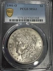 1901 O Morgan Silver Dollar PCGS MS-63