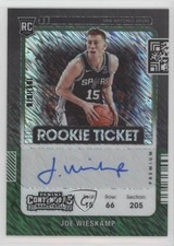 2021 Panini Contenders Premium Edition Green Shimmer Joe Wieskamp #145 Auto 0fp5