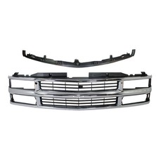 Bumper Filler And Grille Kit For 1994-1999 Chevrolet C1500 K1500 1995-2000 Tahoe