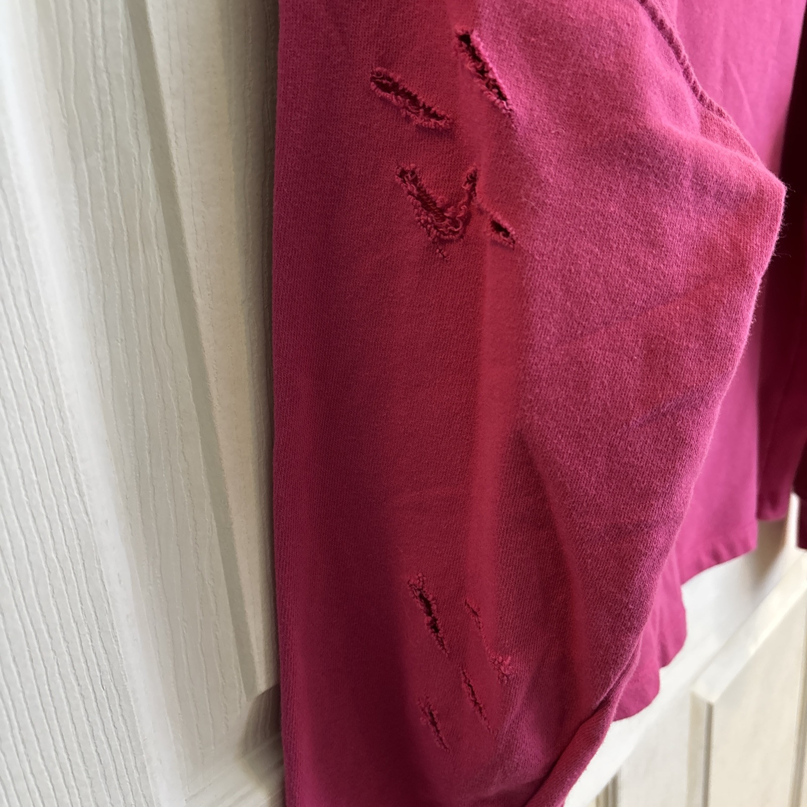 CALVIN KLEIN PERFORMANCE DISTRESSED SWEATSHIRT WO… - image 6