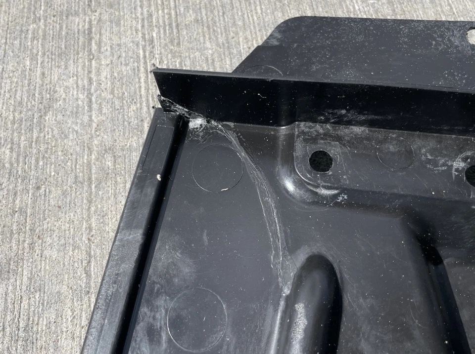 Parachoques delantero OEM BMW E36 Z3 1998-2002 conducto de aire inferior protector del motor reparado Foto 3 de 4